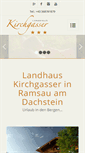 Mobile Screenshot of landhaus-kirchgasser.at